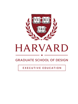 Harvard GSD Executive Education